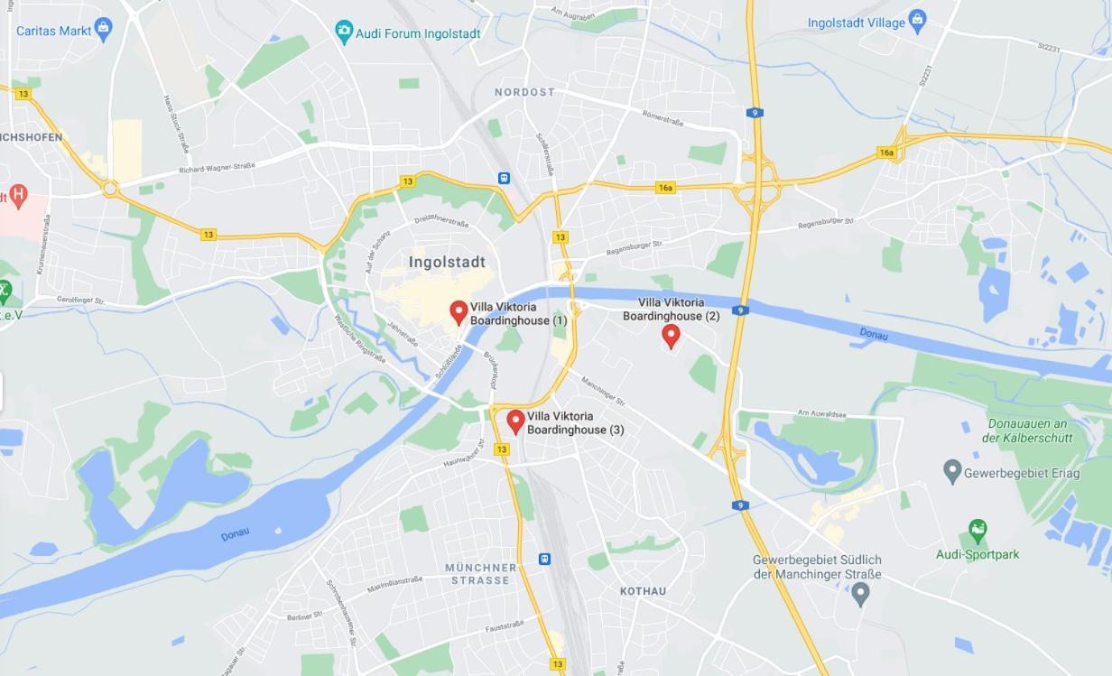 Villa Viktoria 1 - Apartments - City Center Ingolstadt Zewnętrze zdjęcie